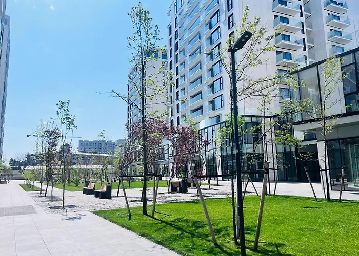 アパート Serenity Vibes One Cotroceni, Free Underground Parking, Fast Wifi ブカレスト